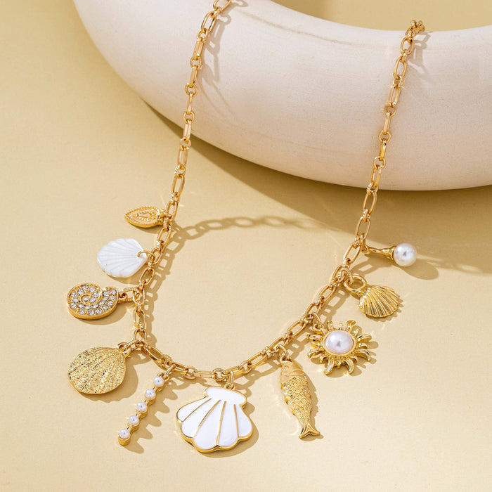 Charm Necklace-Ocean