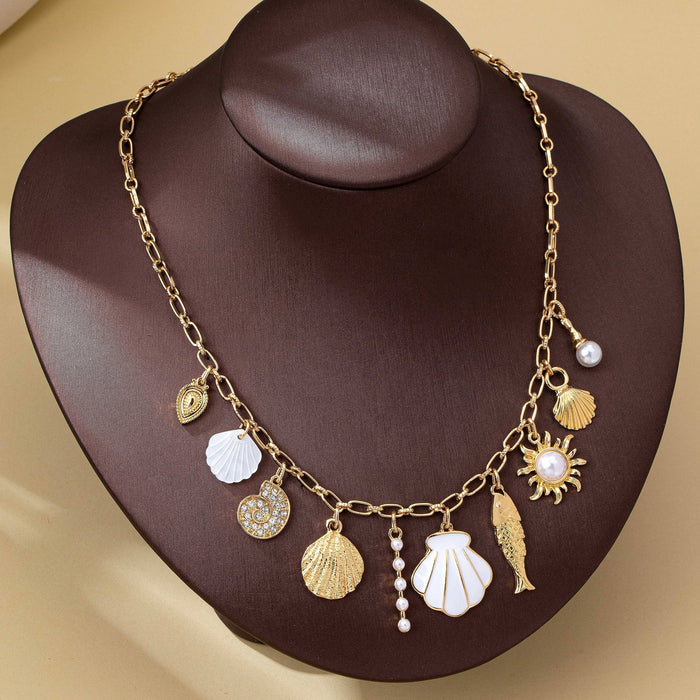 Charm Necklace-Ocean