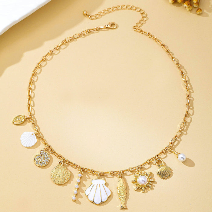 Charm Necklace-Ocean