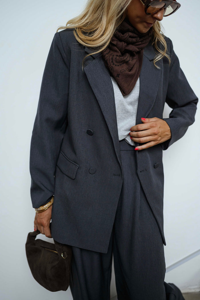 Chocolate Silane Scarf