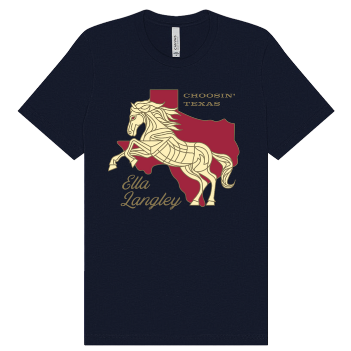 Choosin' Texas Black T-Shirt