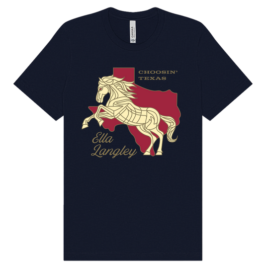 Choosin' Texas Black T-Shirt
