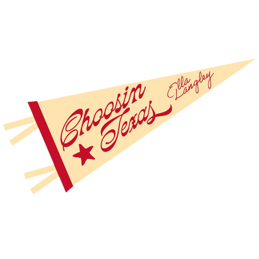 Choosin' Texas Pennant