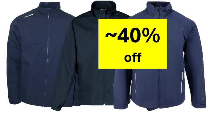 Clearance NAVY MIDWEIGHT Jackets (Multiple Brands)