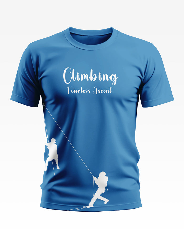 Climbing Fearless Ascent Soft Cotton T-shirt