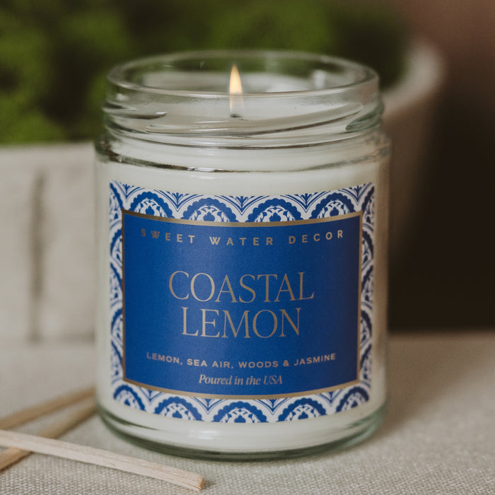 Coastal Lemon Candle