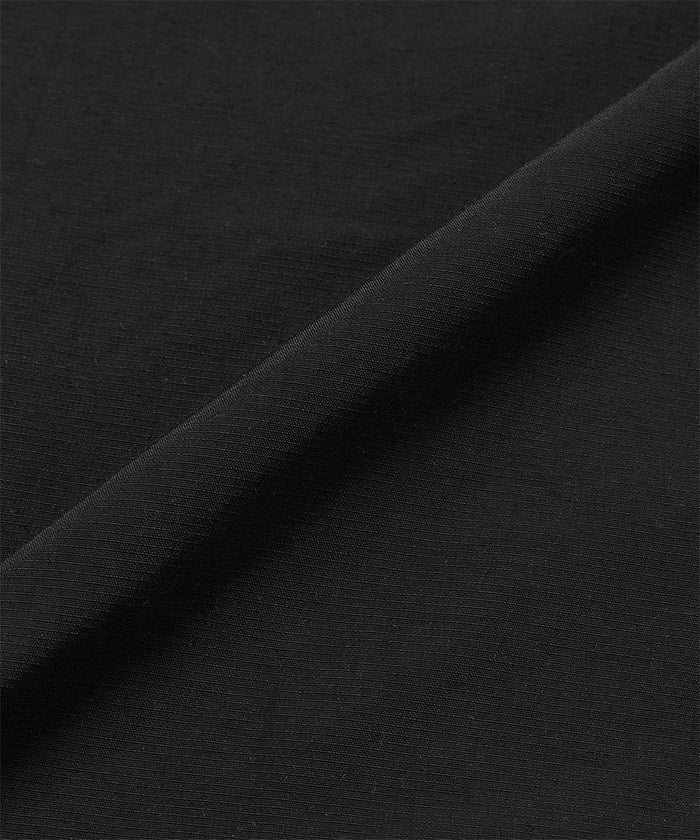 Gramicci black colored Gramicci Convertible Cargo Skirt fabric swatch.