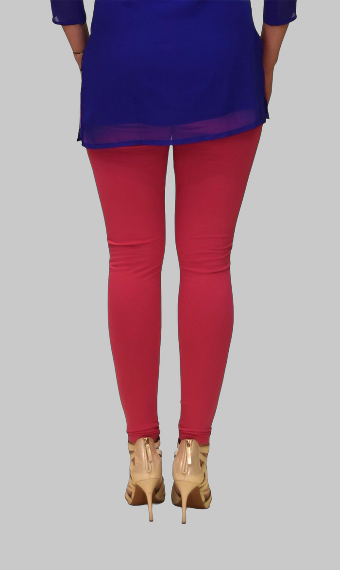 Cotton Ruby Pink Legging pants