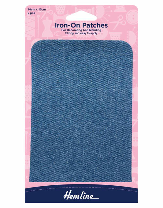 Cotton Twill Iron-On Mending Patches
