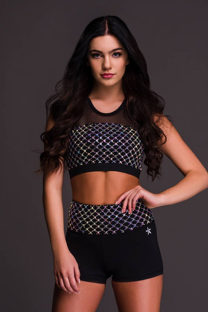 Crystal Couture Dani Sports Bra - Special Order
