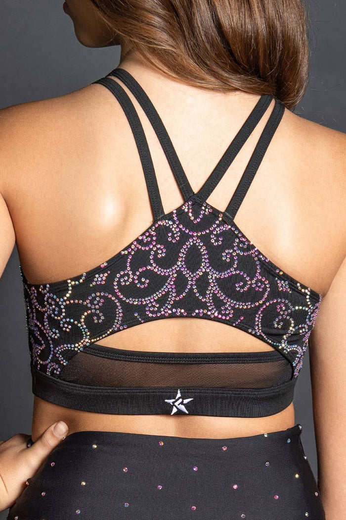 Crystal Couture Hallie Sports Bra - Special Order