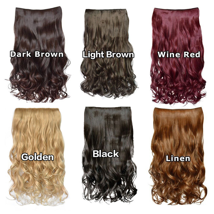 Curly Clip In Hair Extensions - Instant Volume Glam