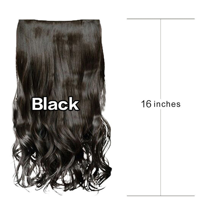 Curly Clip In Hair Extensions - Instant Volume Glam