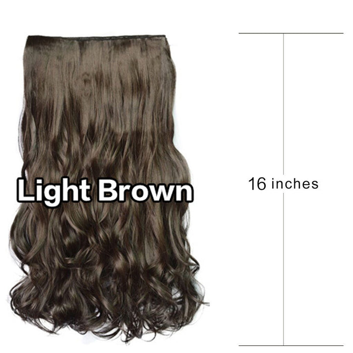 Curly Clip In Hair Extensions - Instant Volume Glam