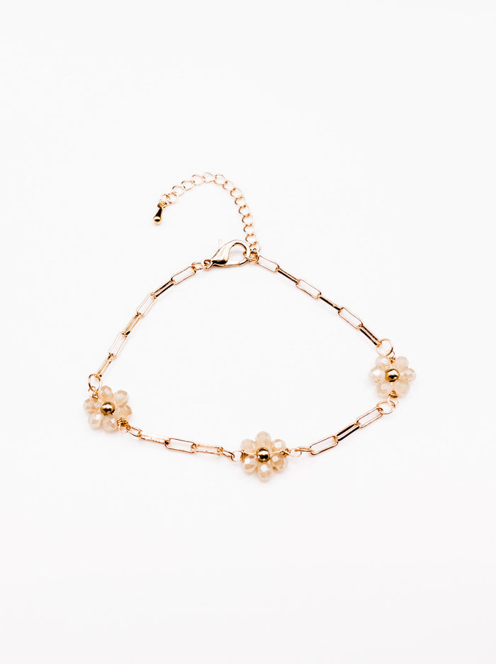 Daisy Bracelet in Champagne