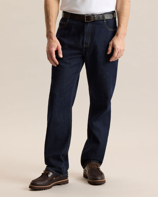 DARK INDIGO STRAIGHT LEG DENIM