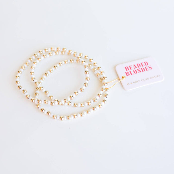 Demi White Bracelet