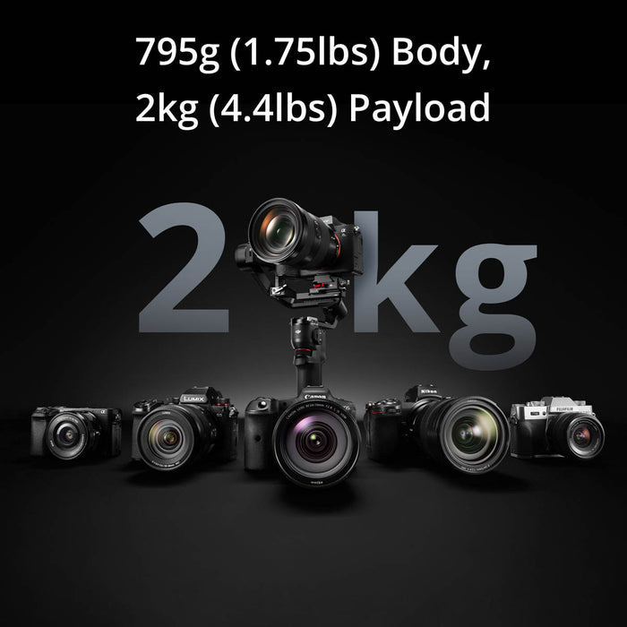 DJI RS 3 Mini Gimbal Stabilizer for Camera 2 kg (4.4 lbs) Tested Payload – Image 3 | DroneNerds