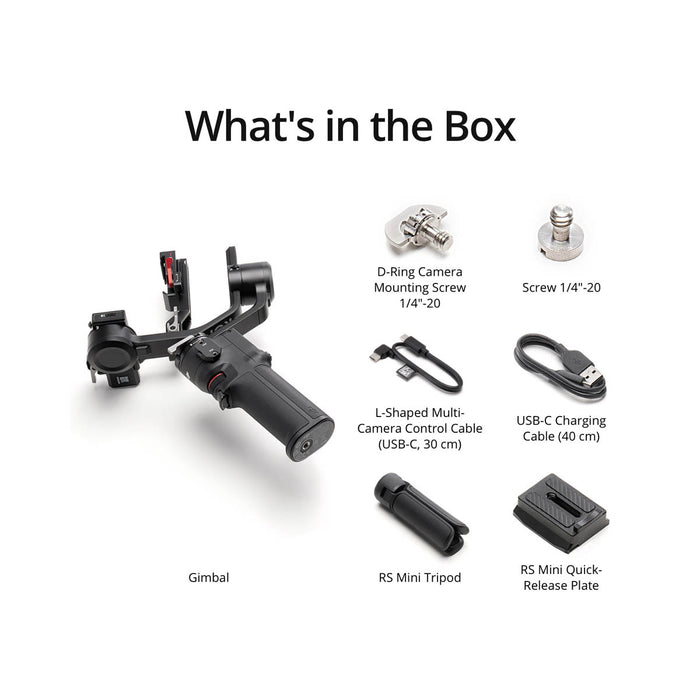DJI RS 3 Mini Gimbal Stabilizer for Camera 2 kg (4.4 lbs) Tested Payload – Image 5 | DroneNerds