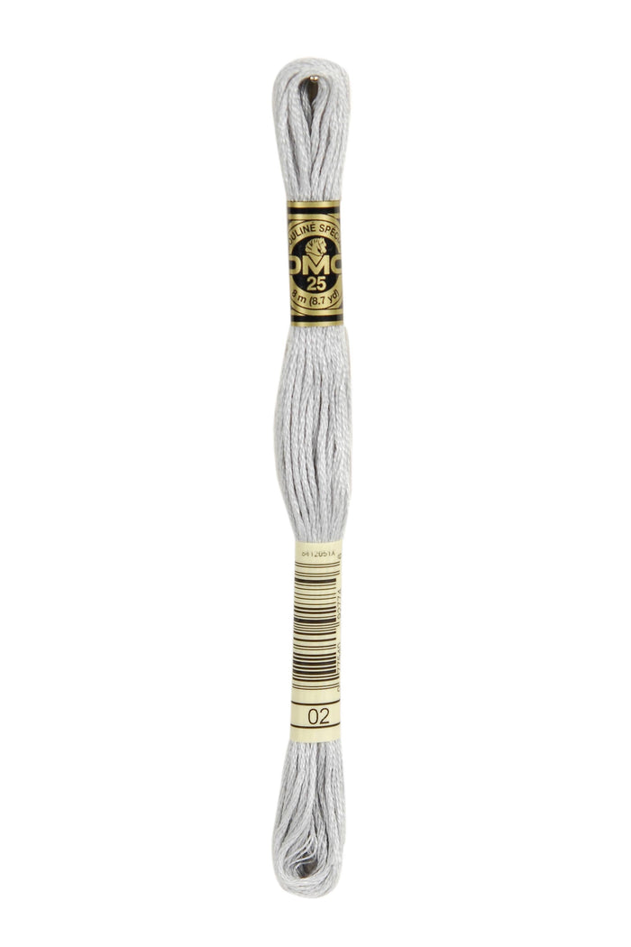 DMC: Moulin Spcial: Embroidery Thread shades of black and grey: 100% Cotton, 8m Fabric