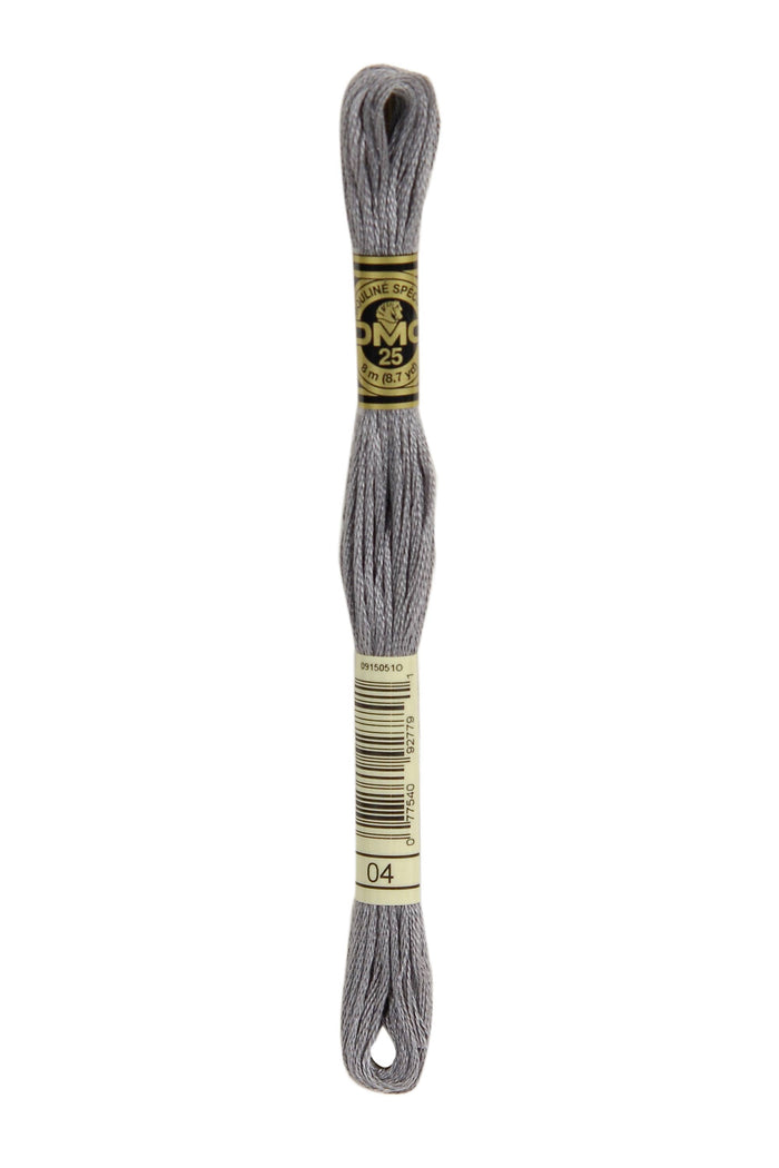 DMC: Moulin Spcial: Embroidery Thread shades of black and grey: 100% Cotton, 8m Fabric