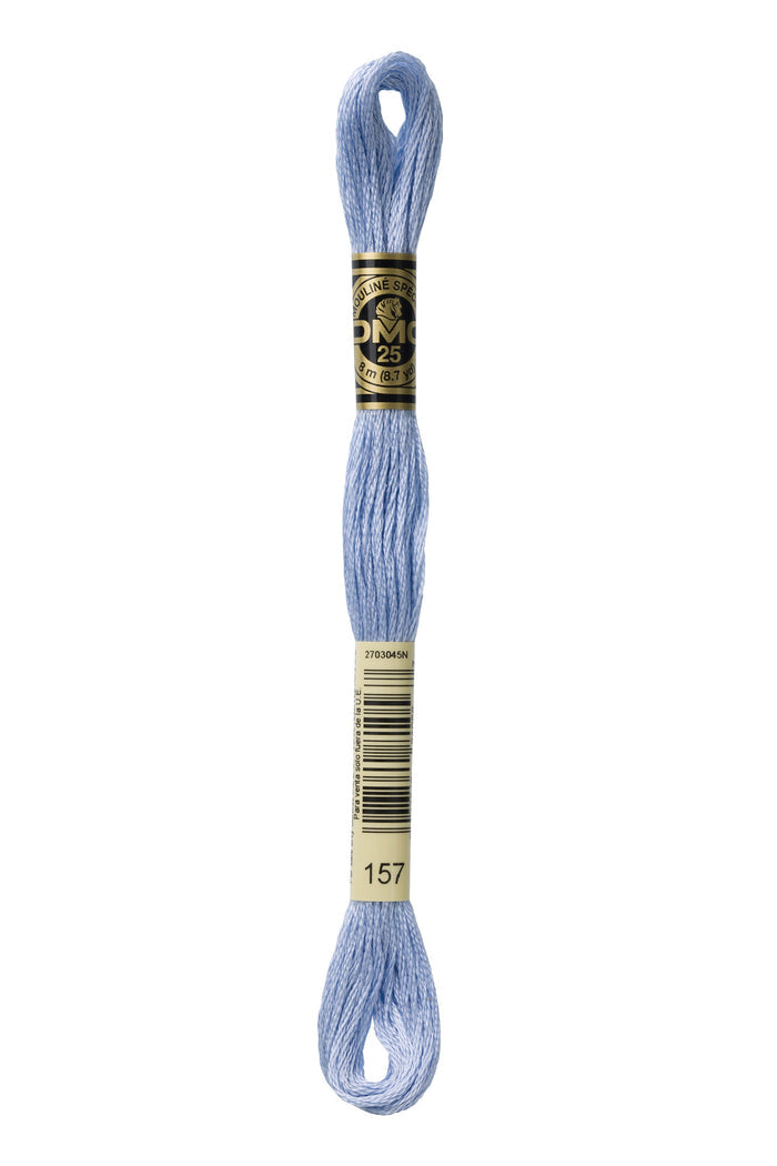 DMC: Moulin Spcial: Embroidery Thread: Shades of Blue: 100% Cotton, 8m