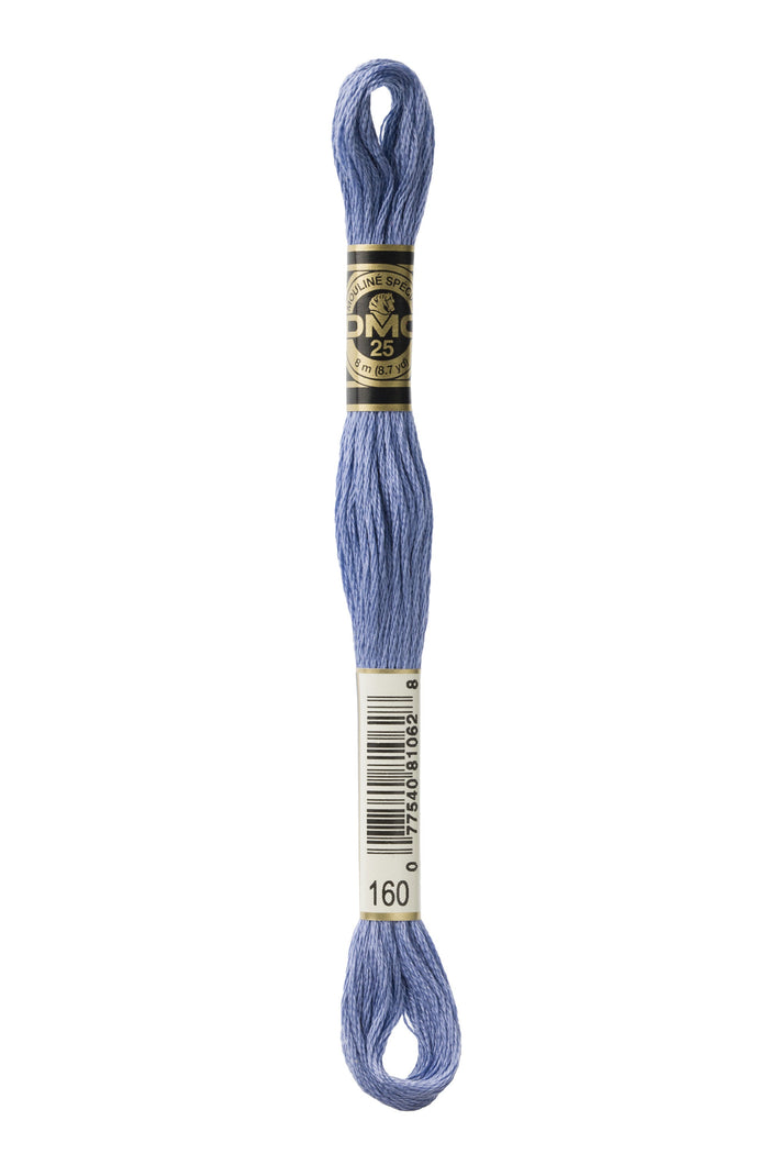 DMC: Moulin Spcial: Embroidery Thread: Shades of Blue: 100% Cotton, 8m