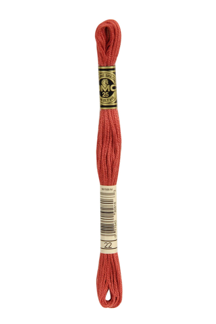 DMC: Moulin Spcial: Embroidery Thread: Shades Of Red: 100% Cotton, 8m