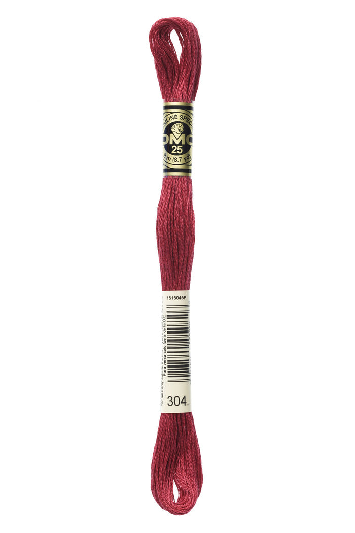 DMC: Moulin Spcial: Embroidery Thread: Shades Of Red: 100% Cotton, 8m
