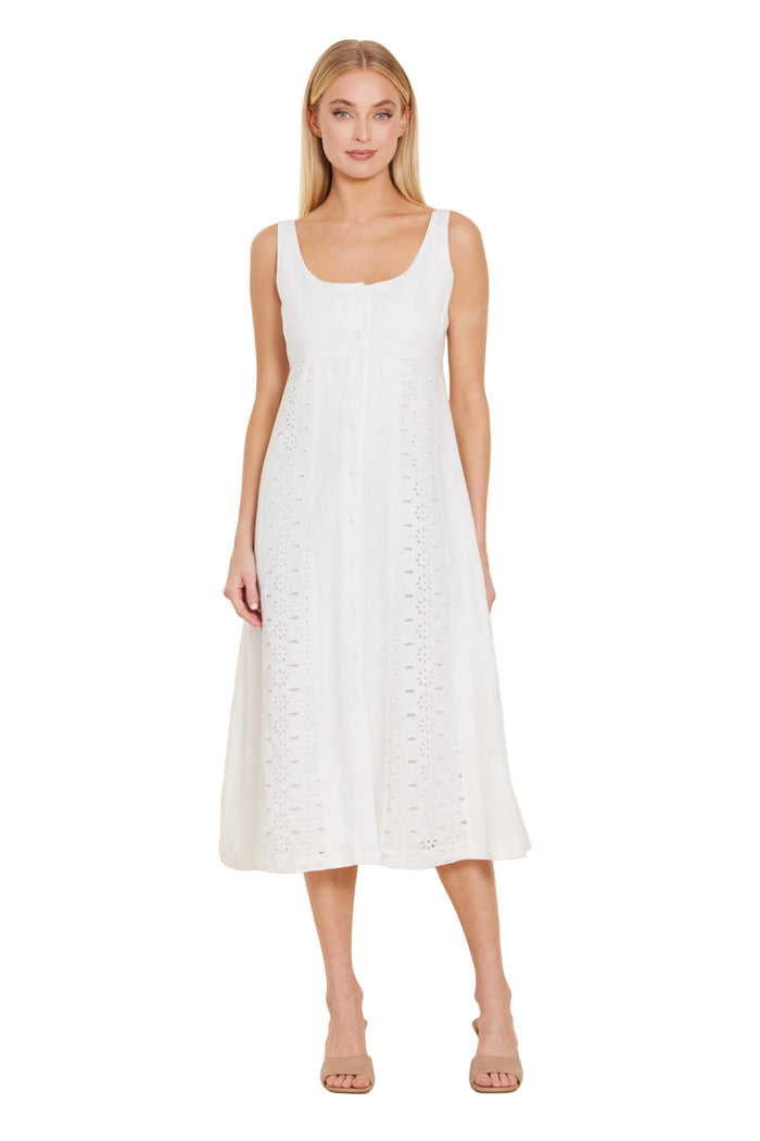 Dolce Cabo Ashley Dress - White