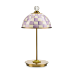 Dome Lamp Violet Check LED Rechargeable