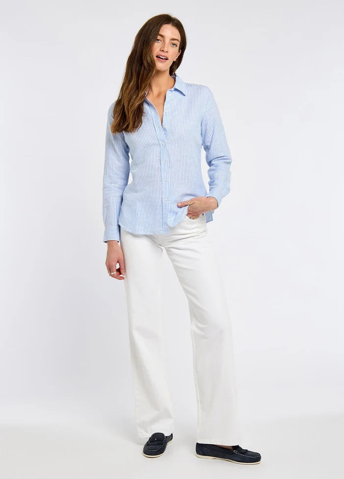Dubarry Butterfly Women’s Long Sleeve Linen Shirt
