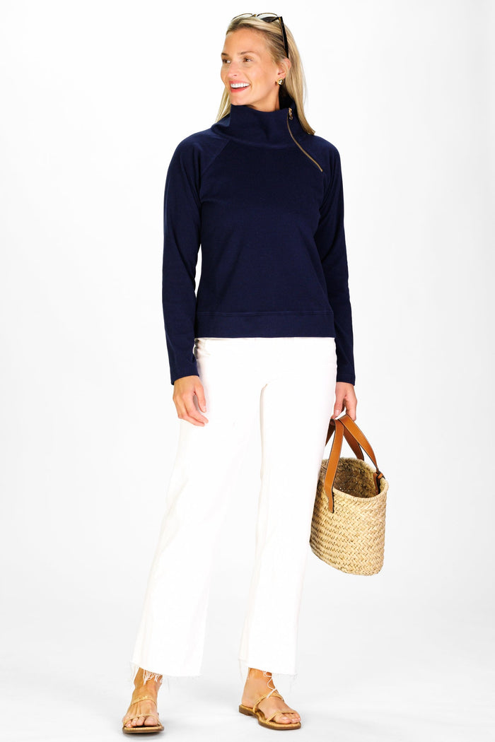 Duffield Lane Bowen Sport Edition Sweatshirt  - Navy