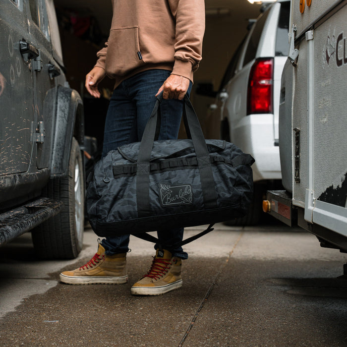 Duffle Bag - Black Camo