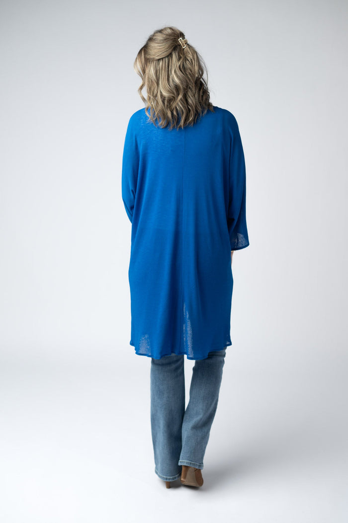 Ellie Cover-Up Kimono - Blue by Michelle Mae