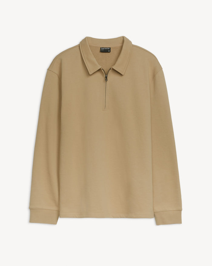 ESSENTIAL QUARTER ZIP SWEATSHIRT