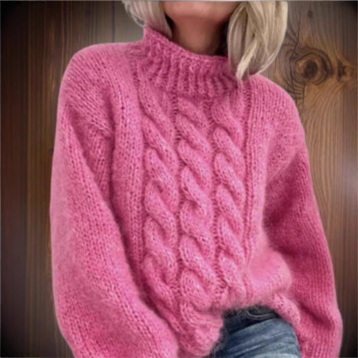 European & American Women's Turtleneck Sweater