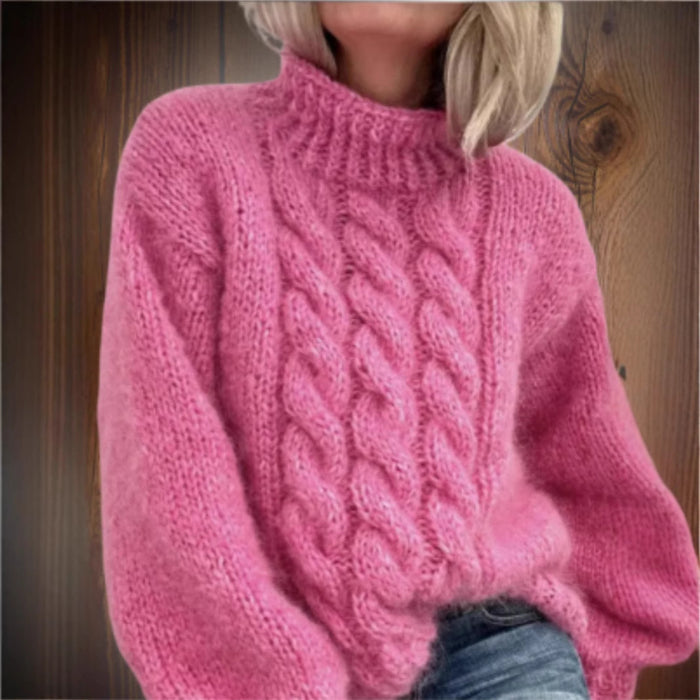 European & American Women's Turtleneck Sweater