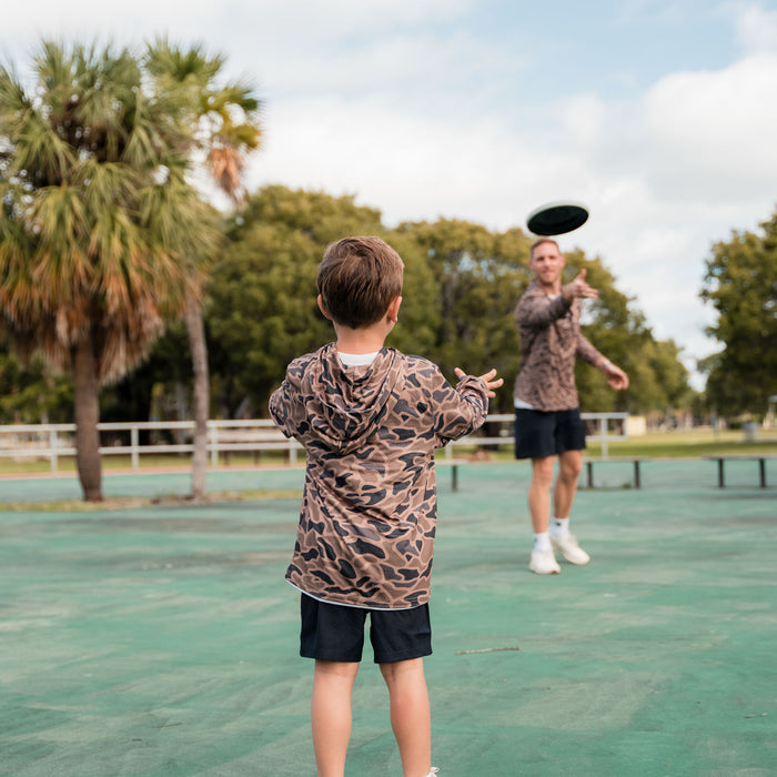 Father and Son Bundle - Performance Hoodie - Gauge Camo