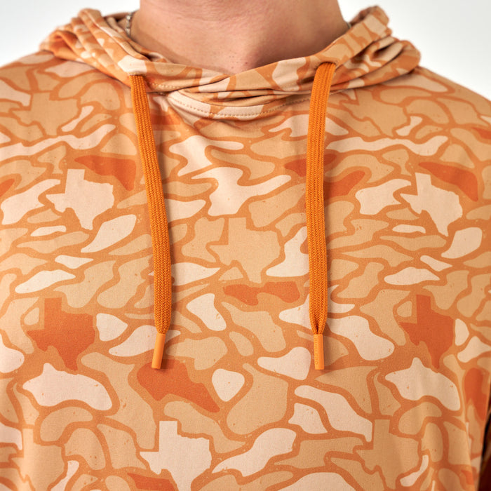 Father and Son Bundle - Performance Hoodie - Orange Texas Camo