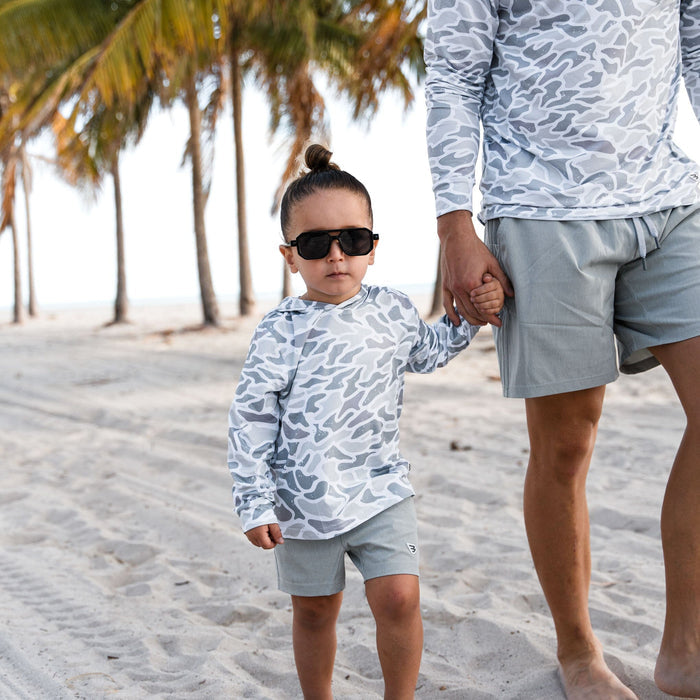 Father and Son Bundle - Performance Hoodie - White Camo