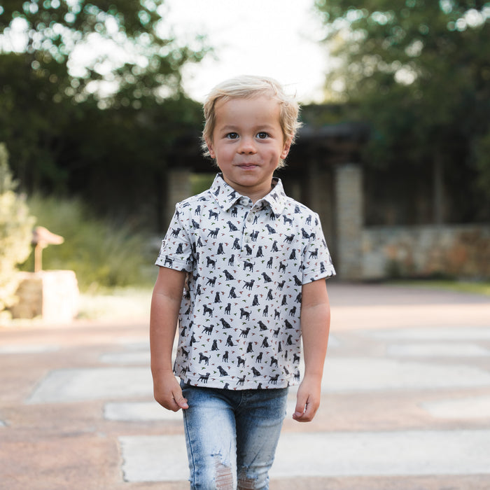 Father and Son Bundle - Performance Polo - Ducks and Dogs