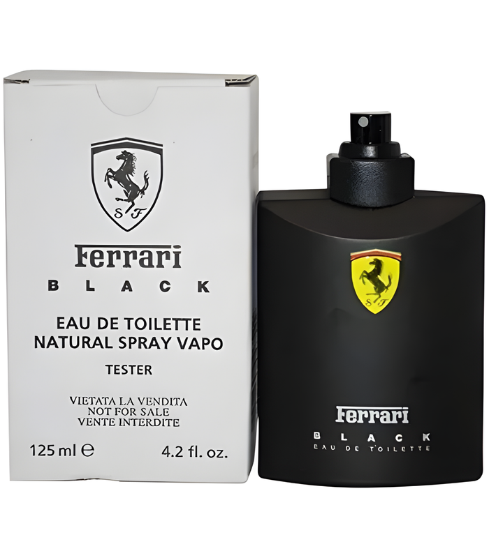 Ferrari Scuderia Black EDT TESTER Masculino