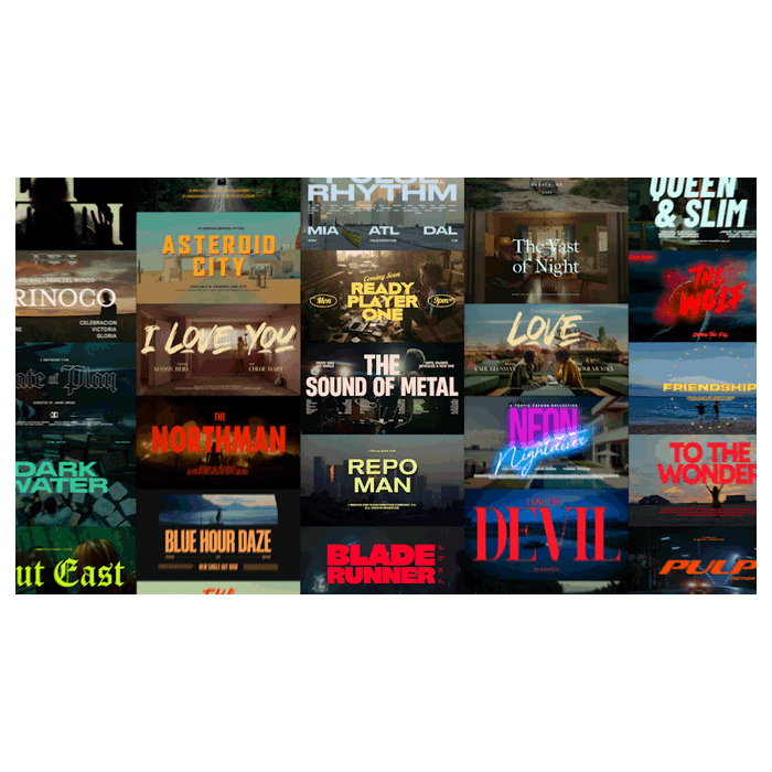 Film Titles Bundle Vol. 1-4