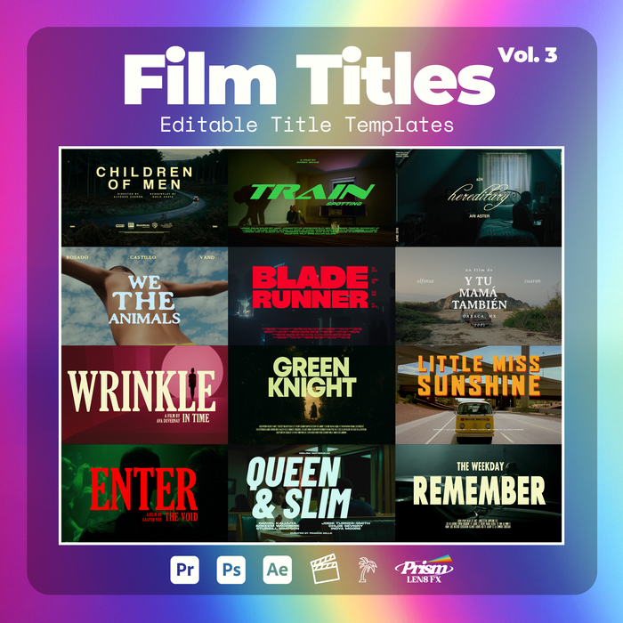 Film Titles Vol. 3