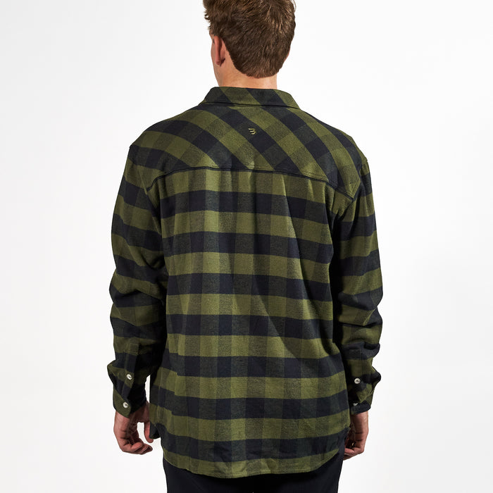 Flannel Shirt - Mallard Green Plaid