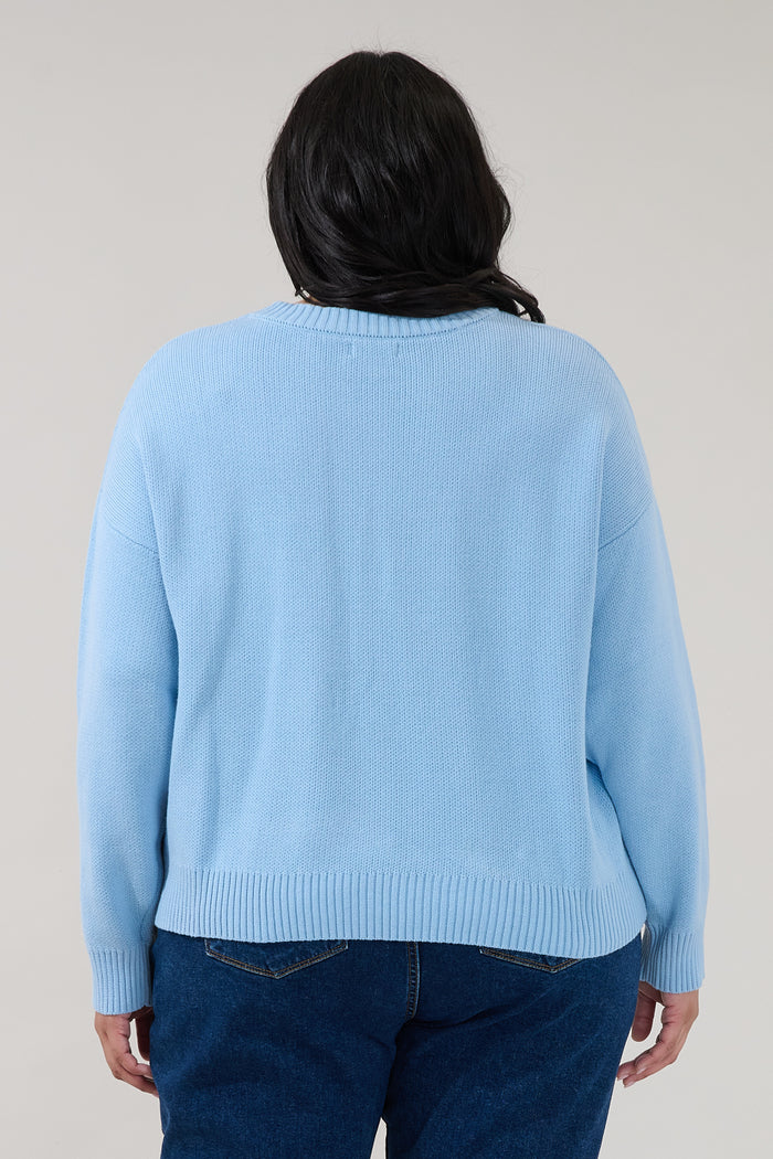 Fleur Crewneck Sweater Curve