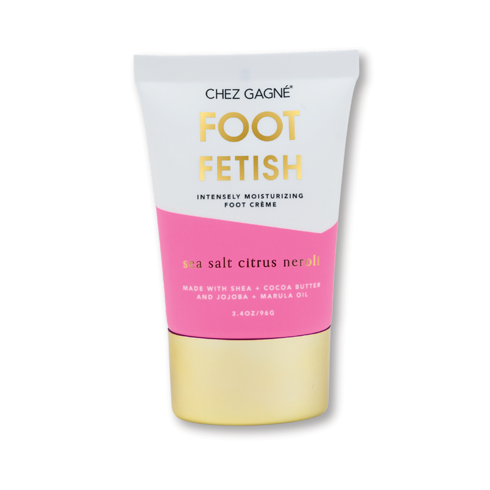 Foot Fetish - Clean + Vegan Foot Crème - Sea Salt Citrus + Neroli - 3.4oz