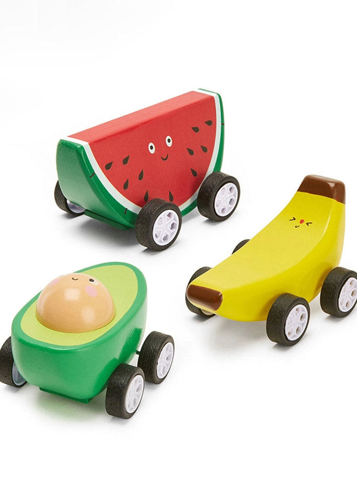 Fruit-Fun Pullback Cars
