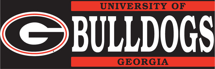 Georgia BULLDOGS Vinyl Decal